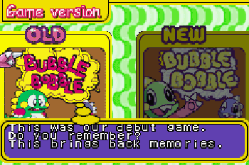 Bubble Bobble: Old and New Bubble Bobble: Old and New