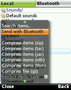 Bluetooth File Transfer 1.70