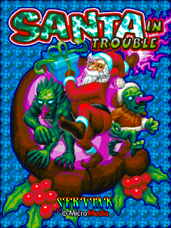   ! (Santa has trouble)