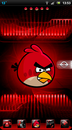 Angry Bird (Go Launcher Ex)