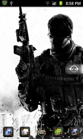 Call of Duty MW 3 (Go Launcher Ex)