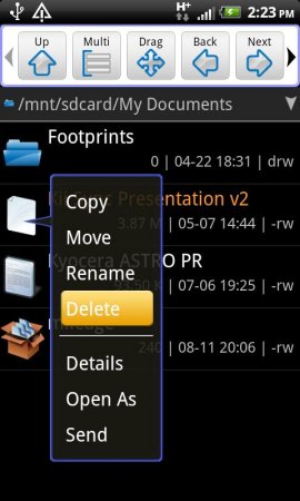 ASTRO File Manager 