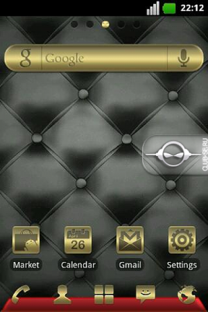 Gold and Leather (Go Launcher Ex)