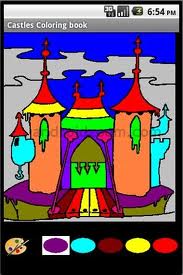 Castles Coloring book 