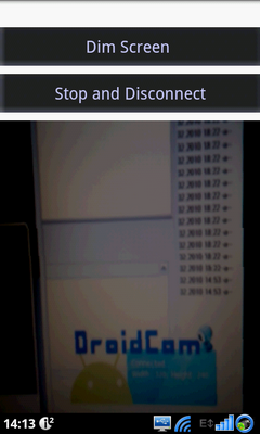 DroidCamX Wireless Webcam