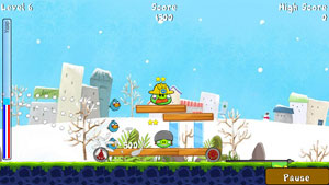   :  (Angry Birds Winter Edition) 