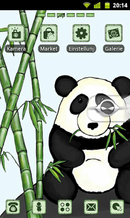 Bamboo Panda (Go Launcher Ex)