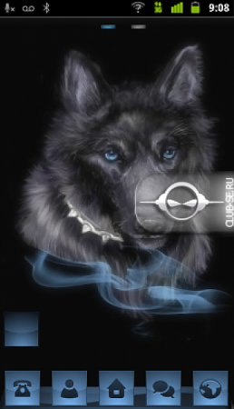 Black Wolf (Go Launcher Ex)