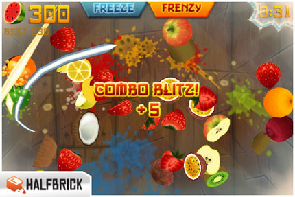 Fruit Ninja HD  iPhone