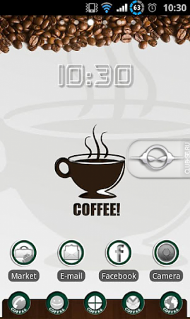 Coffee (Go Launcher Ex)