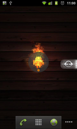   Droid on Fire