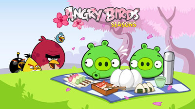   :   (Angry Birds Seasons Cherry Blossom)