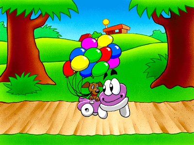 Putt Putt and Pep's Balloon-O-Rama