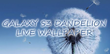 Galaxy S3 Dandelion