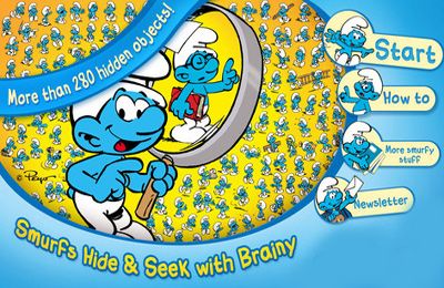    (The Smurfs Hide & Seek with Brainy)