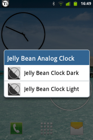 Jelly Bean Analog Clock 1.0