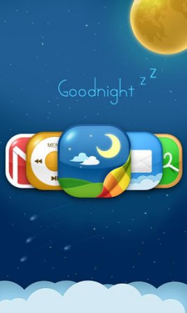 Goodnight GO LauncherEX Theme v1.2
