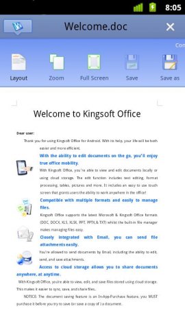 Kingsoft Office 5.2