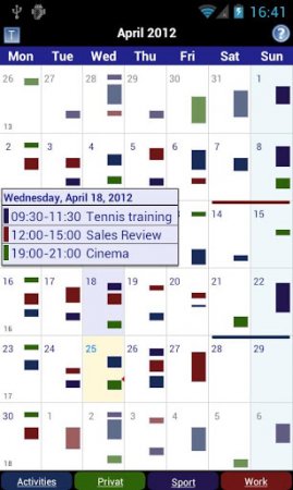 Business Calendar