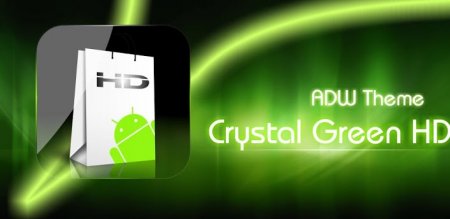 Crystal Green HD ADW Theme