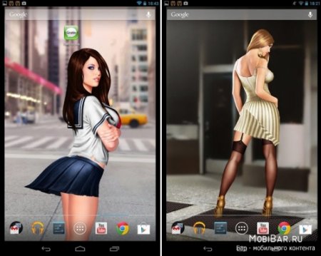 PIN UP LIVEWALLPAPER -    ANDROID