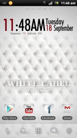 White Label Go Launcher Theme