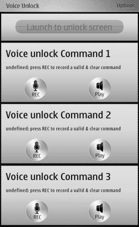 Voice Unlock