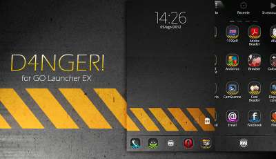 D4NGER! GO Launcher Ex Theme