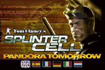 :   (Tom Clancy's Splinter Cell: Pandora Tomorrow)