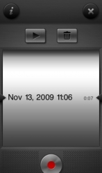 OffScreen Voice Recorder Touch