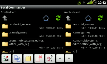 Total Commander for Android 2.0 beta 4