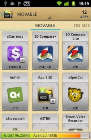 App 2 SD Pro (app manager)