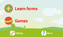 Learn forms and shapes for kid -   