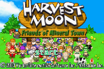 Урожайная Луна: Друзья из Минерального города (Harvest Moon Friends of Mineral Town)
