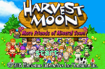 Урожайная луна: Больше друзей из Минерального города (Harvest Moon More Friends of Mineral Town)