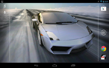 3D Car Live Wallpaper - живые обои со спортивными автомобилями