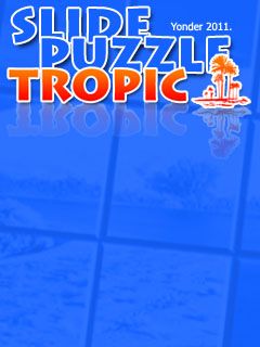 Тропические пятнашки (Slide puzzle tropic)