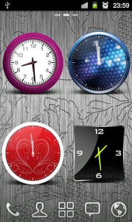HD Beautiful Clock Widgets 