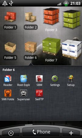 SiMi Folder Widget 