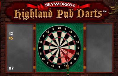    (Highland pub darts)
