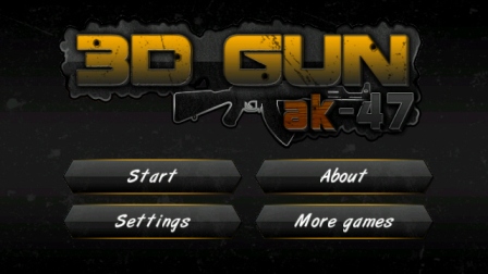 3D Gun AK47