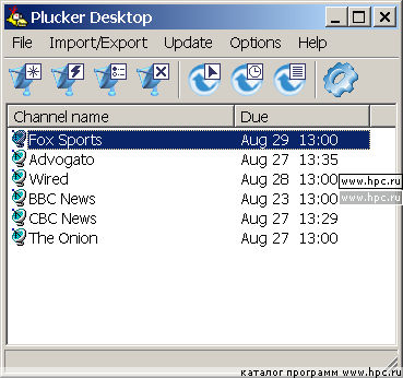 Plucker Desktop