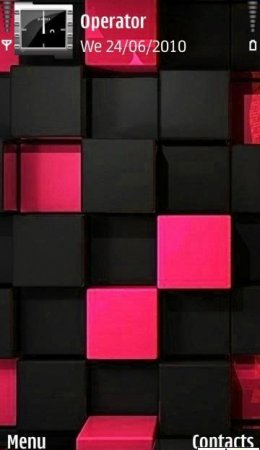Тема  Pink Cubes
