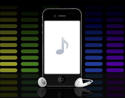 Как установить музыку  на iphone