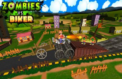 Зомби против Байкера (Zombies vs Biker (3D Bike racing games))