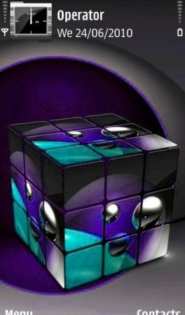 Тема  Tirkuaz Cube