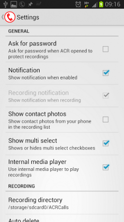 Free Call Recorder  ACR 