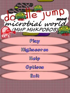 Прыжки Дудла: Мир микробов (Doodle Jump: Microbial world)