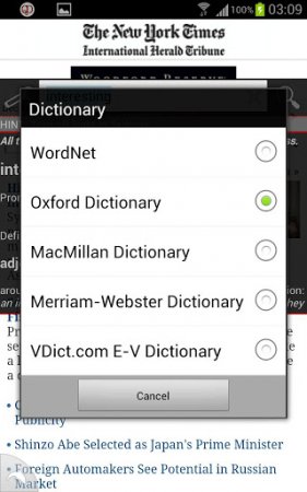 QuickDict (overlay dictionary)