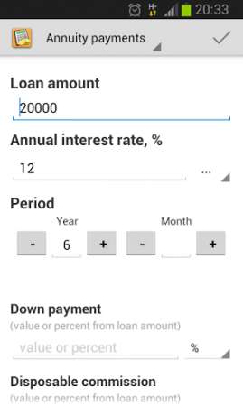 Simple Loan Calculator 